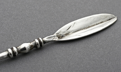 Roman Silver Ligula (Spatula)